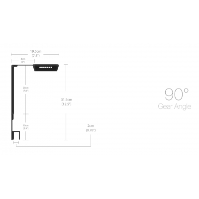 Lampa LED do akwarium morskiego THOR X Blue 126W + Kontroler